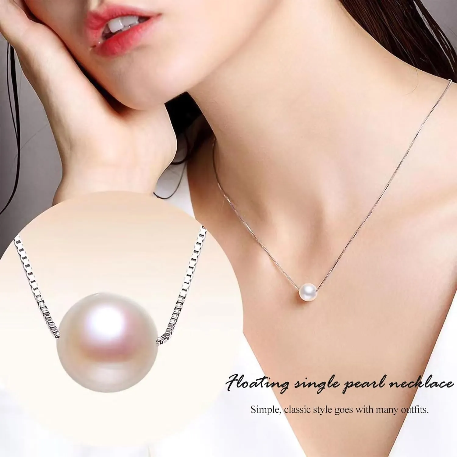 Sweet 16 Gifts for Girls Sterling Silver Pearl Necklace as 16th Birthday Gifts for Girls,Handmade Sweet 16 Necklace as 16 Year Old Girl Birthday Gift Ideas for Daughter Granddaughter Niece