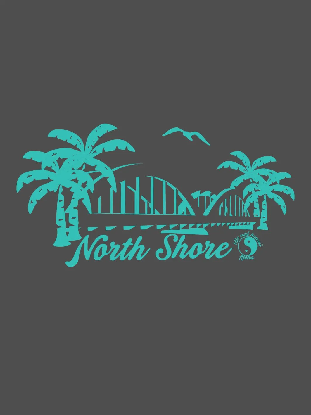 T&C Surf North Shore Shadow Relax Tee