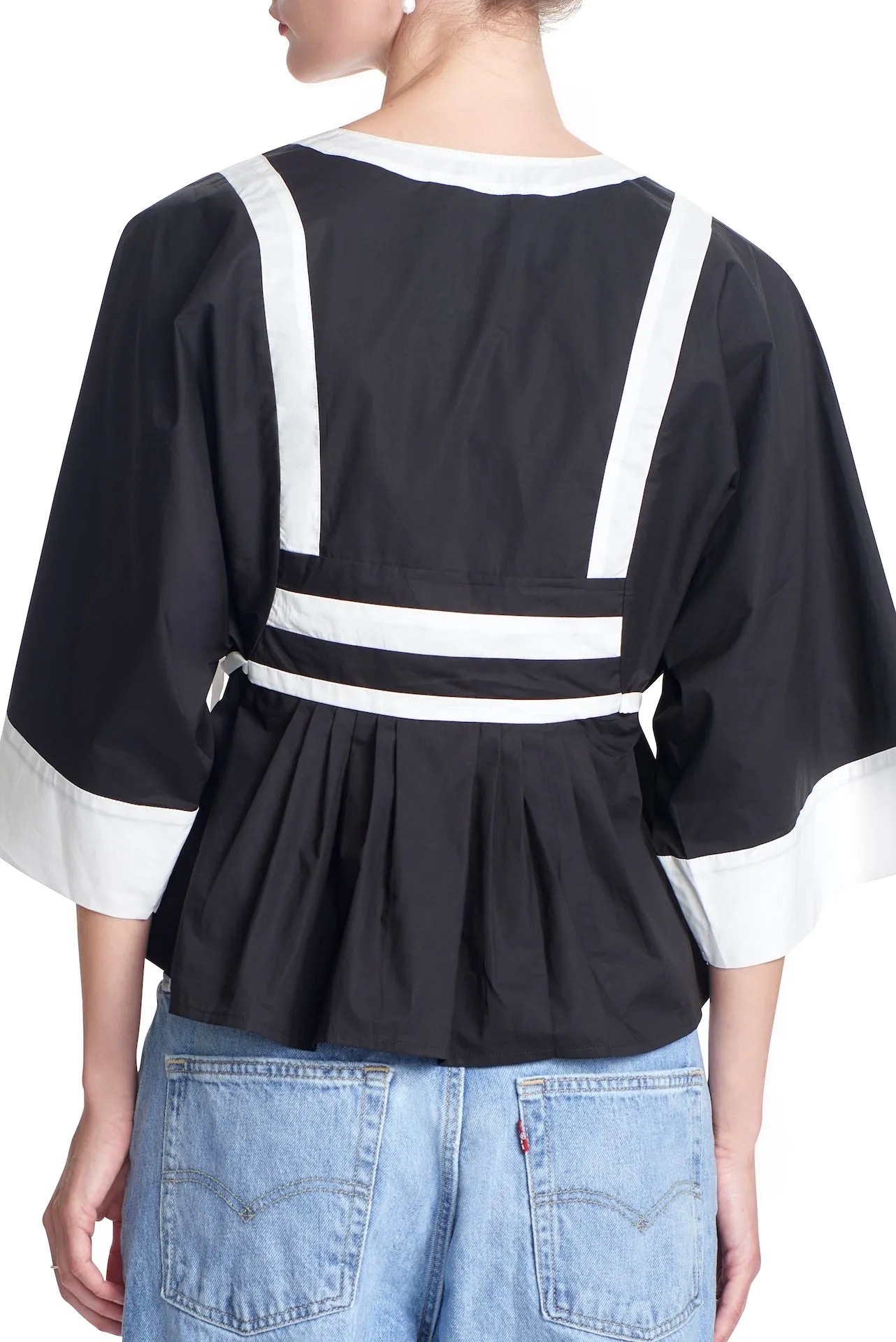 THE ELODIE TOP - Color blocked 23