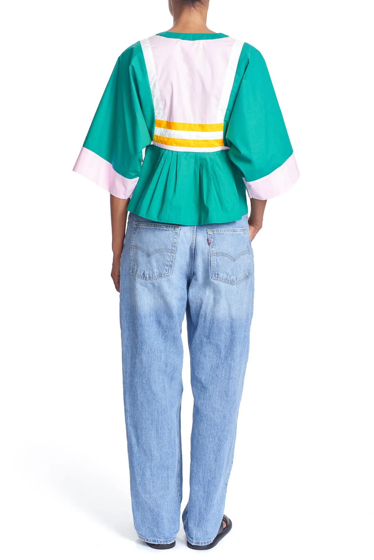 THE ELODIE TOP - Color blocked 23