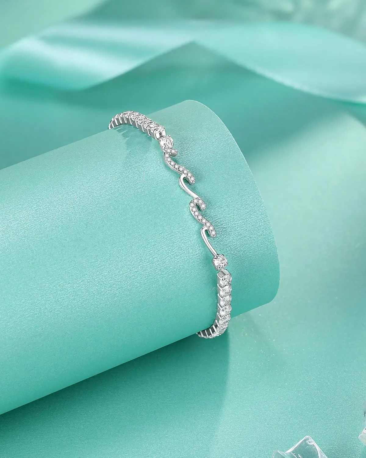 The Waves of Life Bracelets for Women, Birthday Christmas Gifts for Bestie Daughter Sister Friend