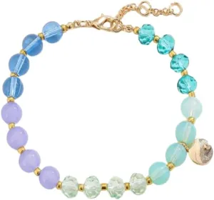 Todu Bohemian Bracelet Colorful Crystal Beaded Healing Elastic Bracelet Stress Relief Anxiety Yoga Strand Bracelet Surfer Summer Beach Jewelry for Women Friendship Birthday Mothers Day Accessories