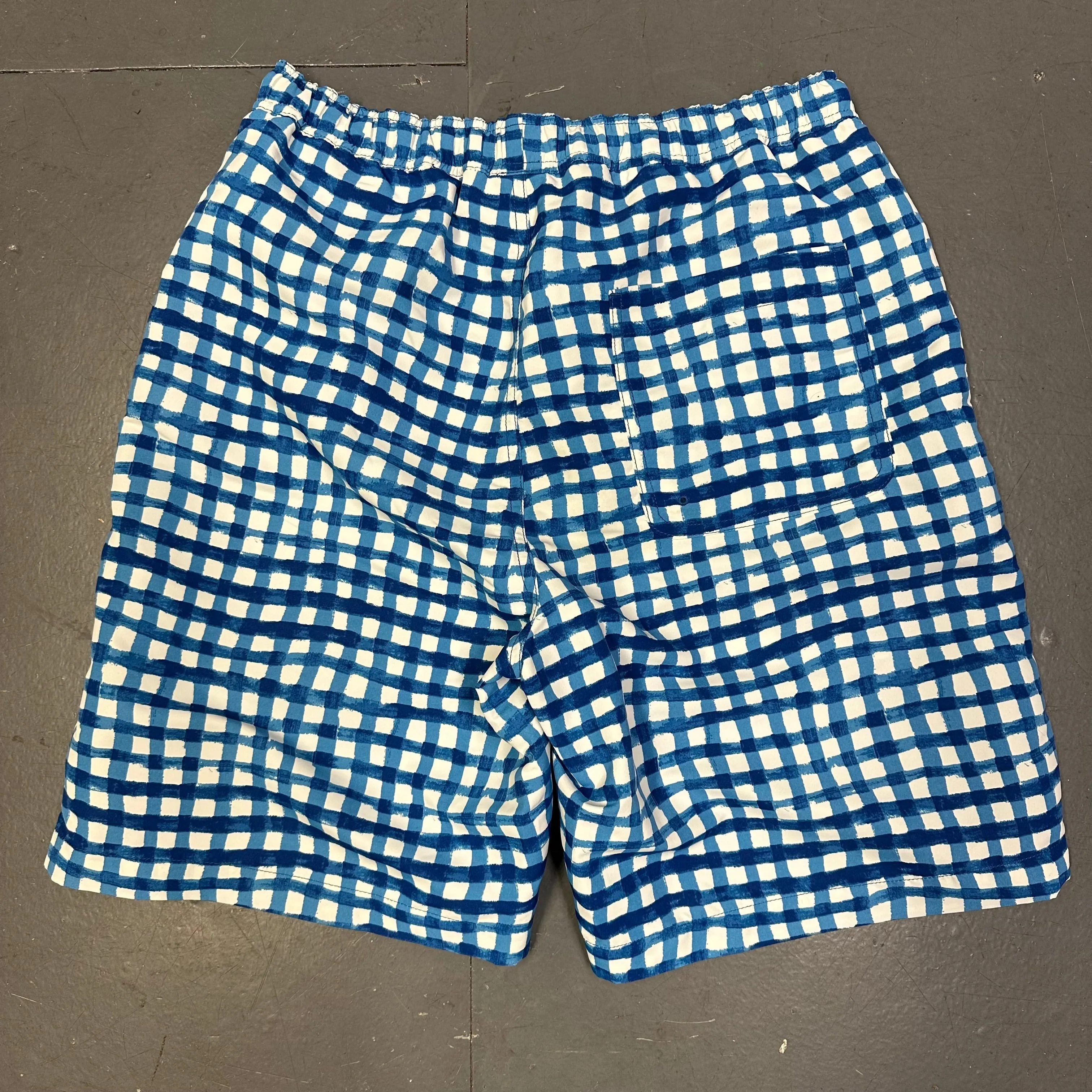 Uniqlo X Marni Check Shorts In Blue ( M )